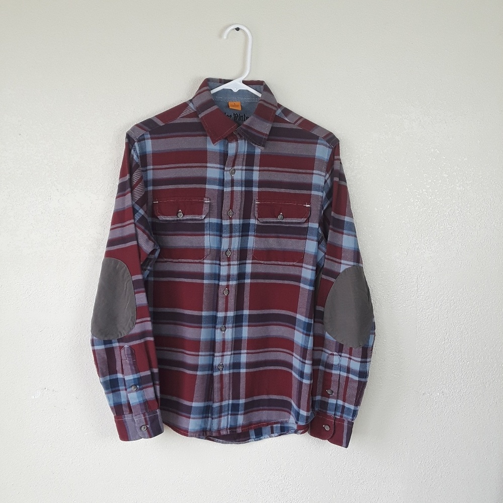 Men's Tailor Vintage Flannel With Elbow Pads